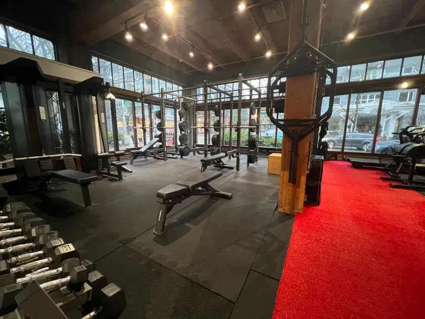 One-on-one personal training session at Northwest Strong